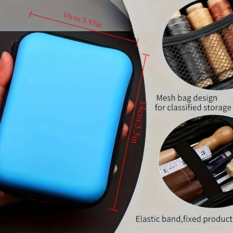 Leather Sewing Kit Waxed Tear-Resistant Thread & Precision Needles