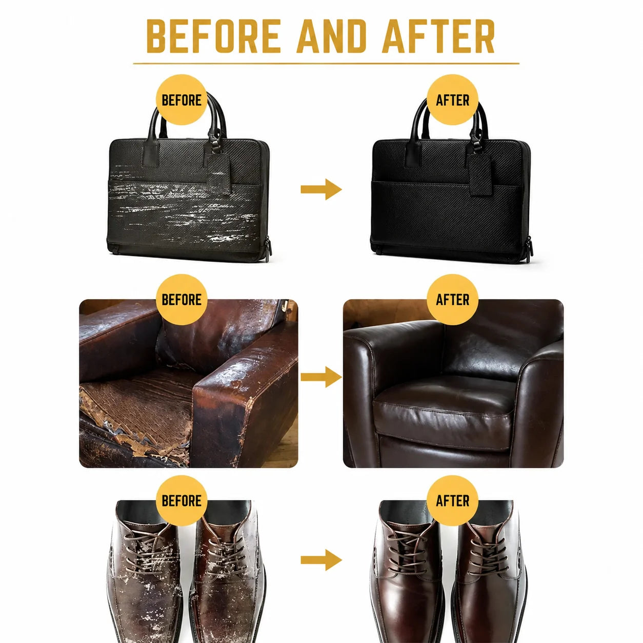Leather & Wood Polish Plant-Based Waterproof 2-Pack
