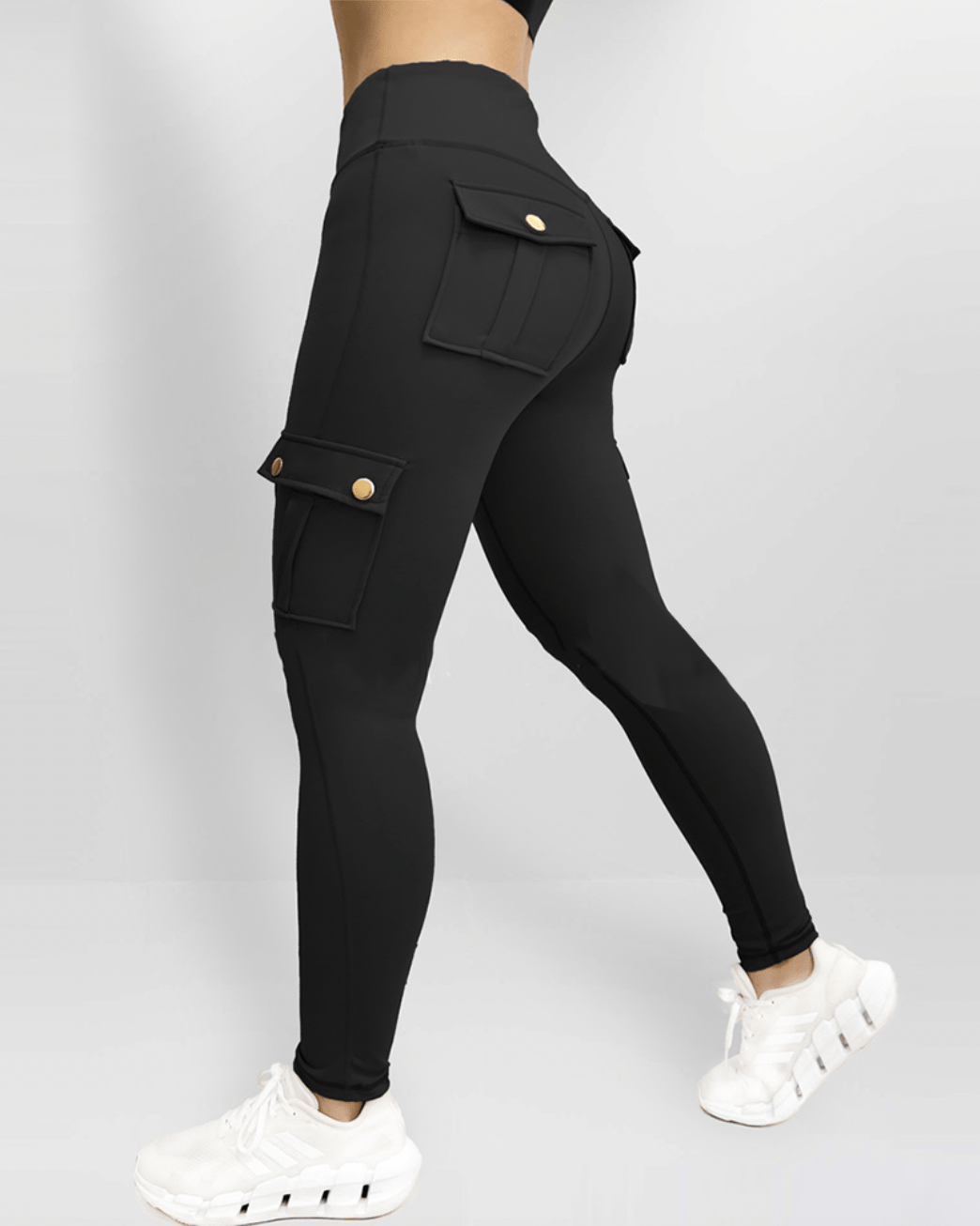 Leggings Butt-Lifting Moisture-Wicking Adjustable Waistband
