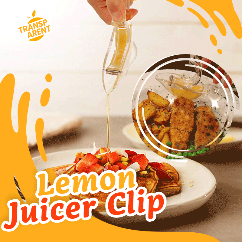 Lemon Squeezer Bird Shaped Ergonomic Acrylic Mess Free