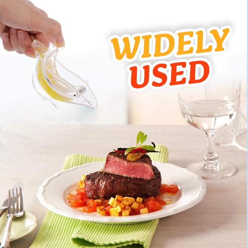Lemon Squeezer Bird Shaped Ergonomic Acrylic Mess Free