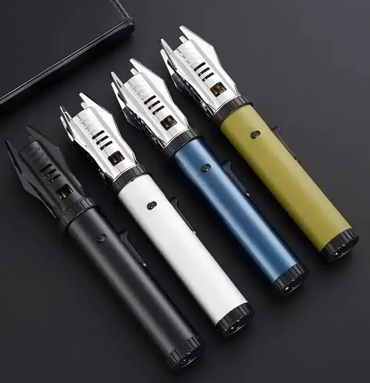 Lighter Windproof Jet Flame Adjustable Intensity