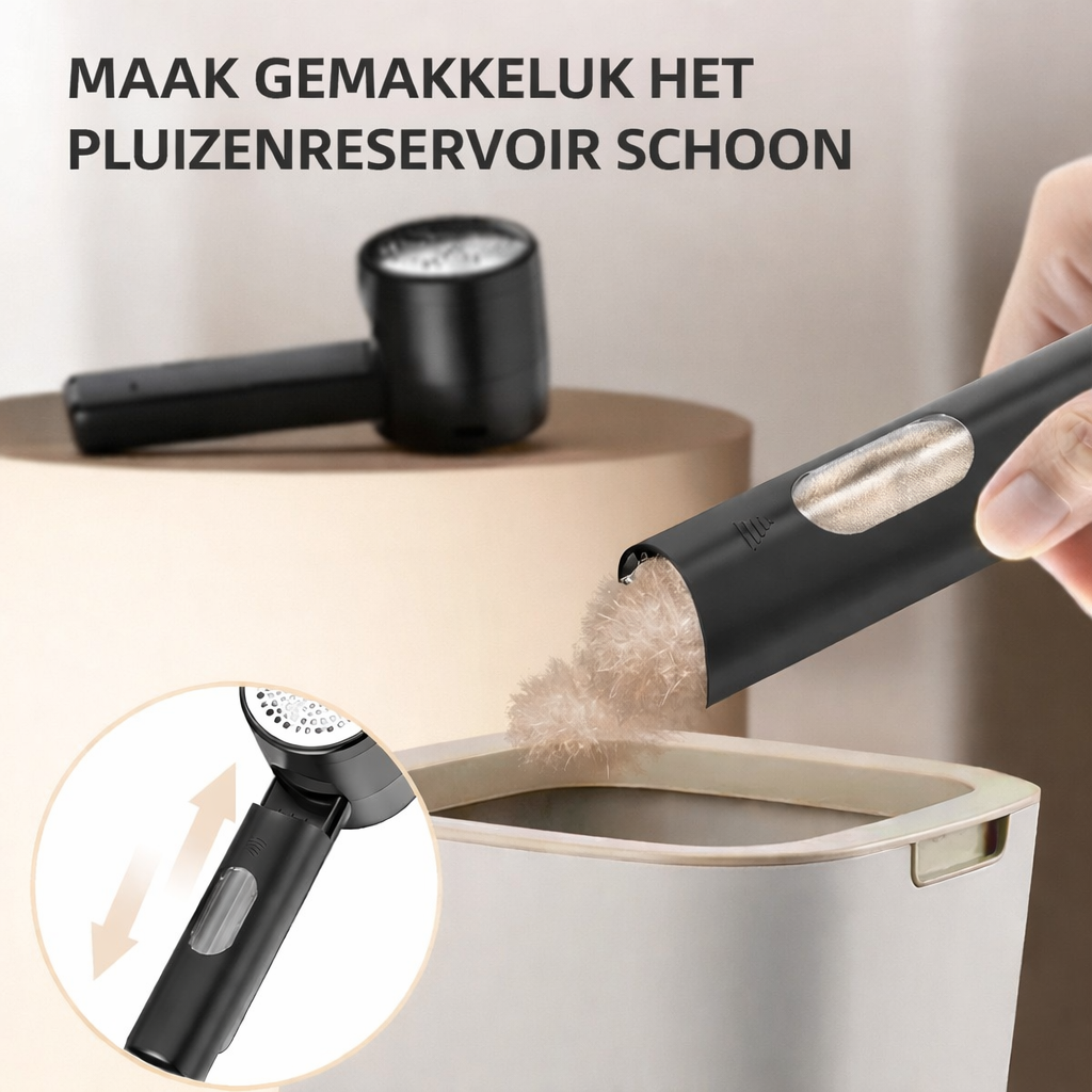 Lint Remover Honeycomb Mesh LED Display USB-C Fast Charging