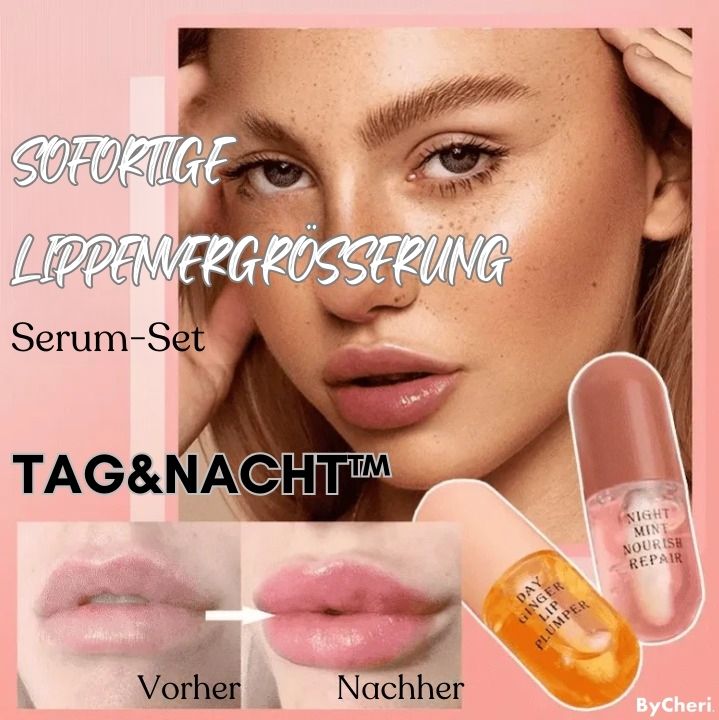 Lip Plumper Set Day & Night Instant Plumping