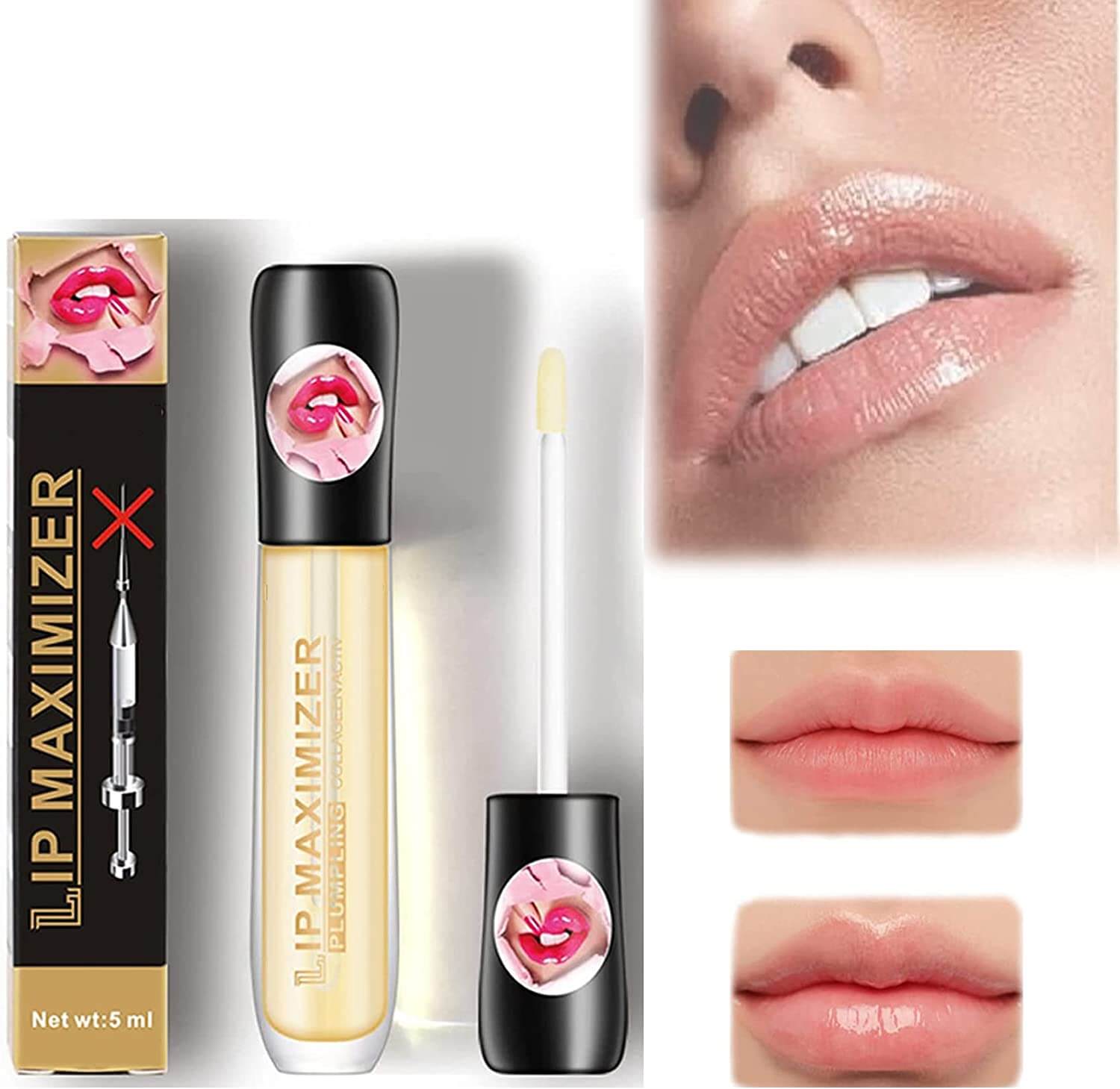 Lip Plumping Serum Needle-Free Hyaluronic Acid & Vitamin E