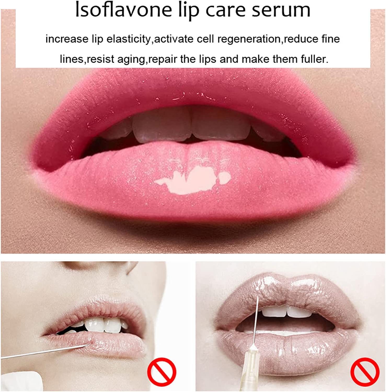 Lip Serum Fast-Acting Hyaluronic Acid & Mint 10ml