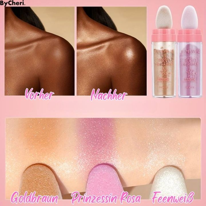 Liquid Highlighter Pen Sponge Applicator Long-Lasting Glow