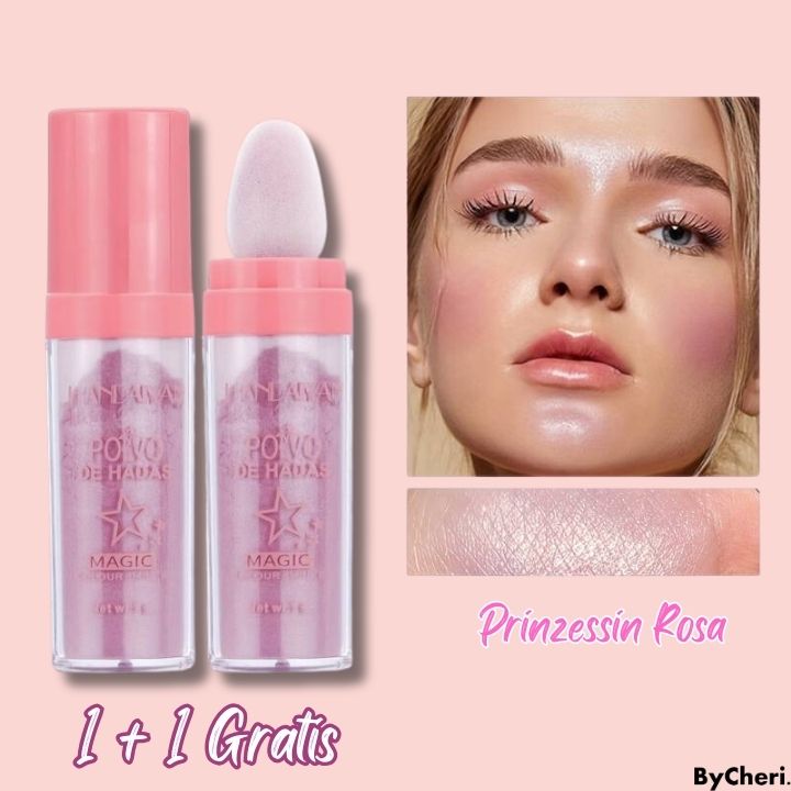 Liquid Highlighter Pen Sponge Applicator Long-Lasting Glow