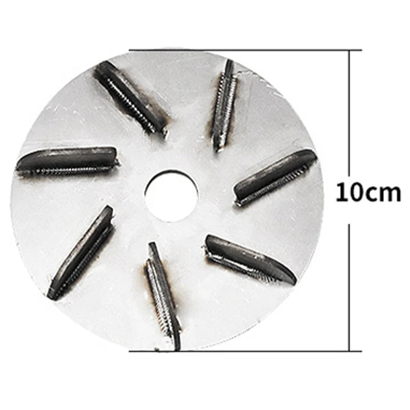 Livestock Hair Removal Disc Stainless Steel Angle Grinder Mount