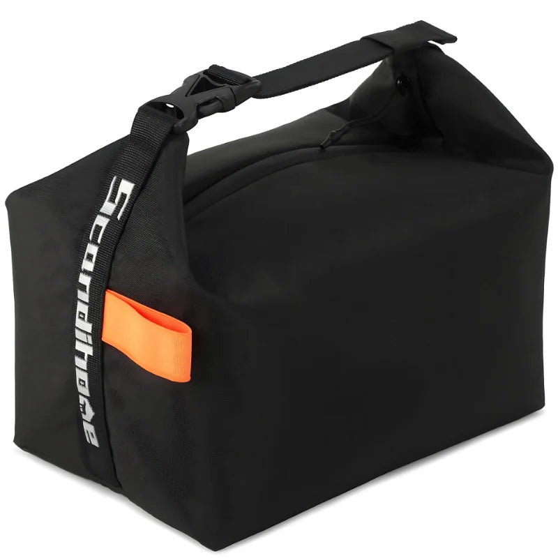 Lunch Bag Insulated Foldable Polyester Zipper & Soft Handle