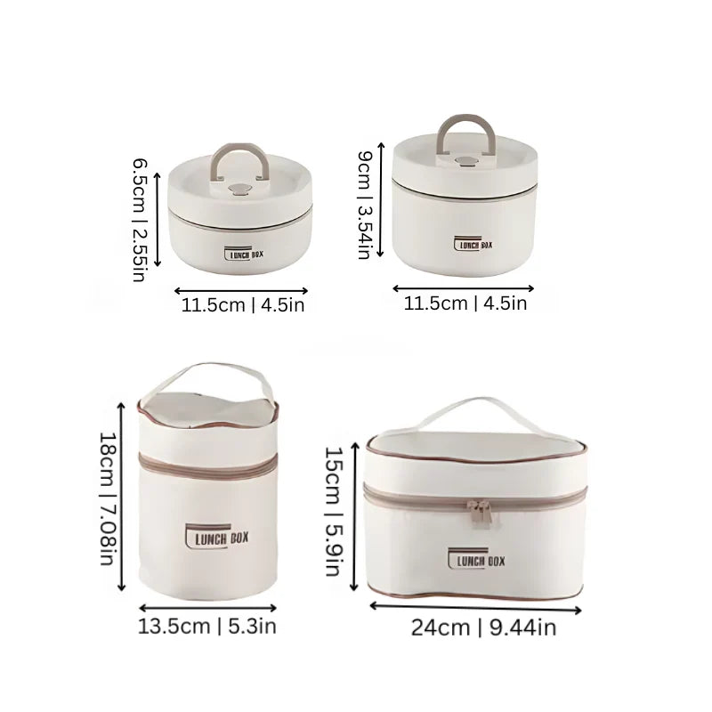 Lunch Box Set Stainless Steel Insulated & Leak-Proof