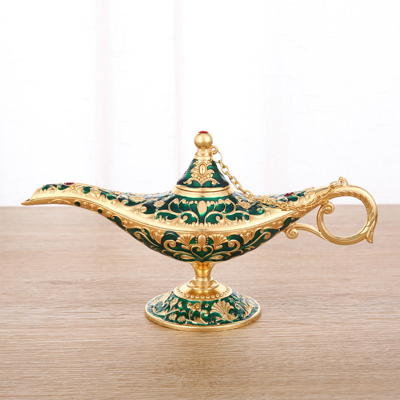 Magic Lamp 3D Embossed Zinc Alloy
