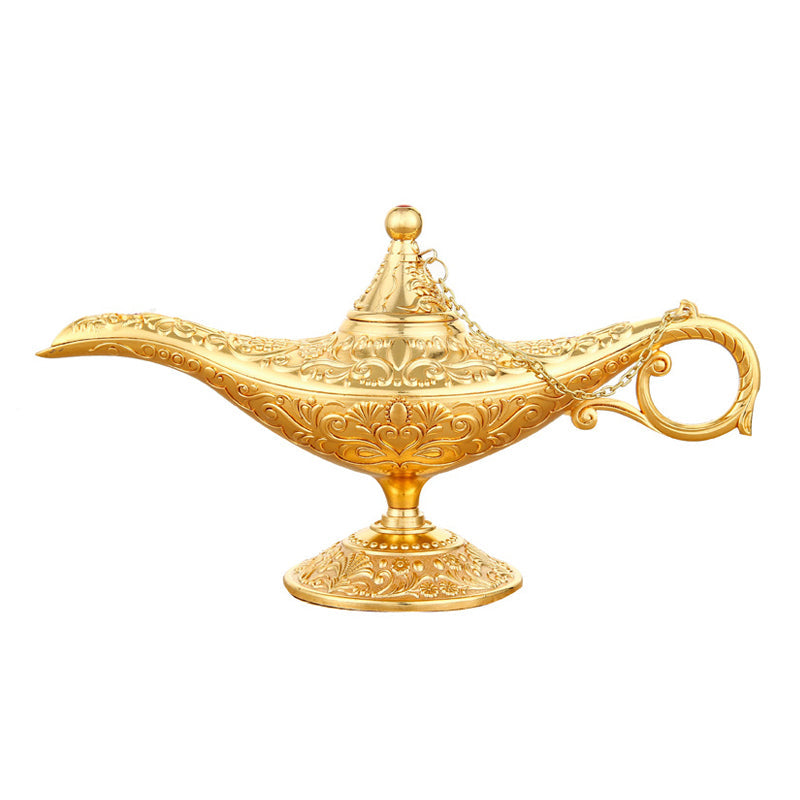 Magic Lamp 3D Embossed Zinc Alloy