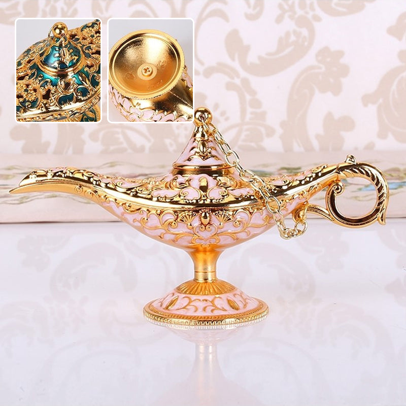 Magic Lamp 3D Embossed Zinc Alloy