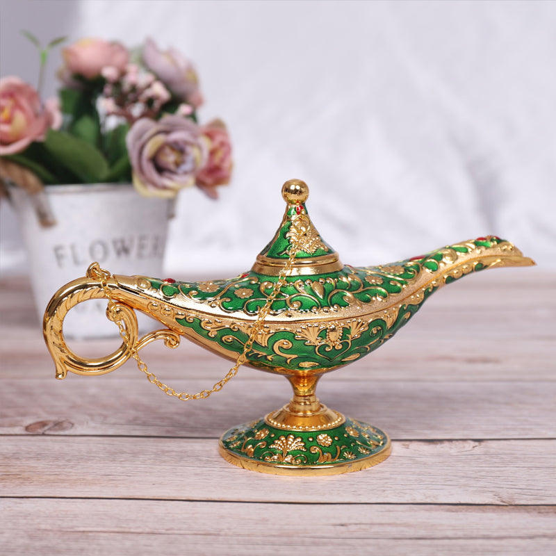 Magic Lamp 3D Embossed Zinc Alloy