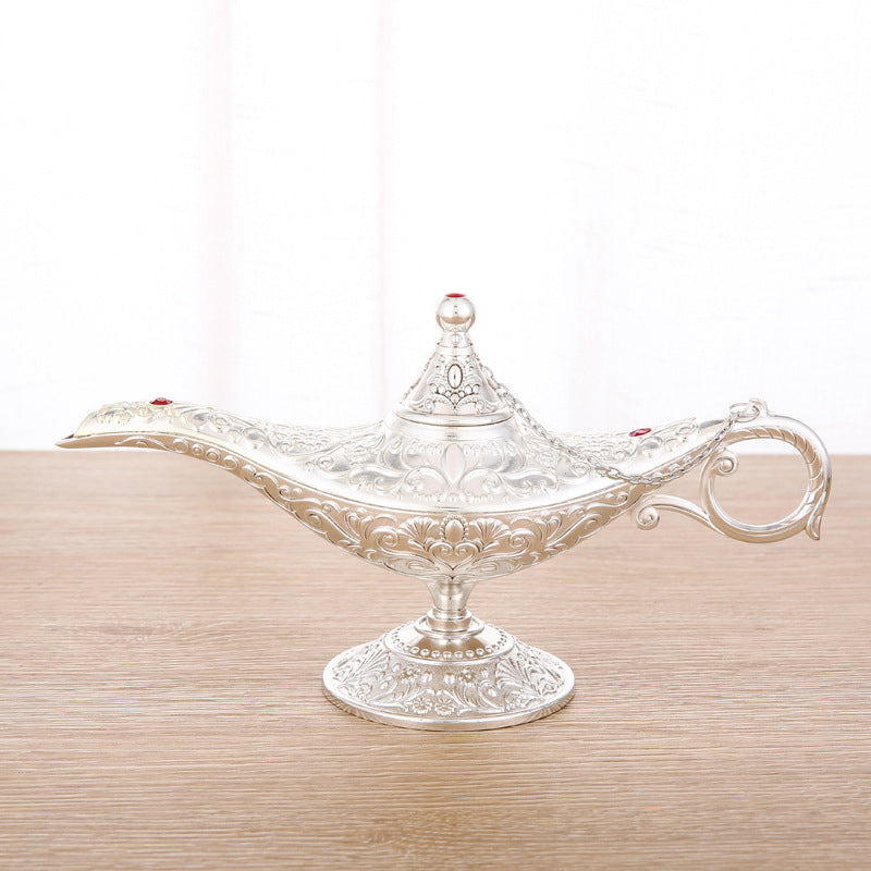 Magic Lamp 3D Embossed Zinc Alloy