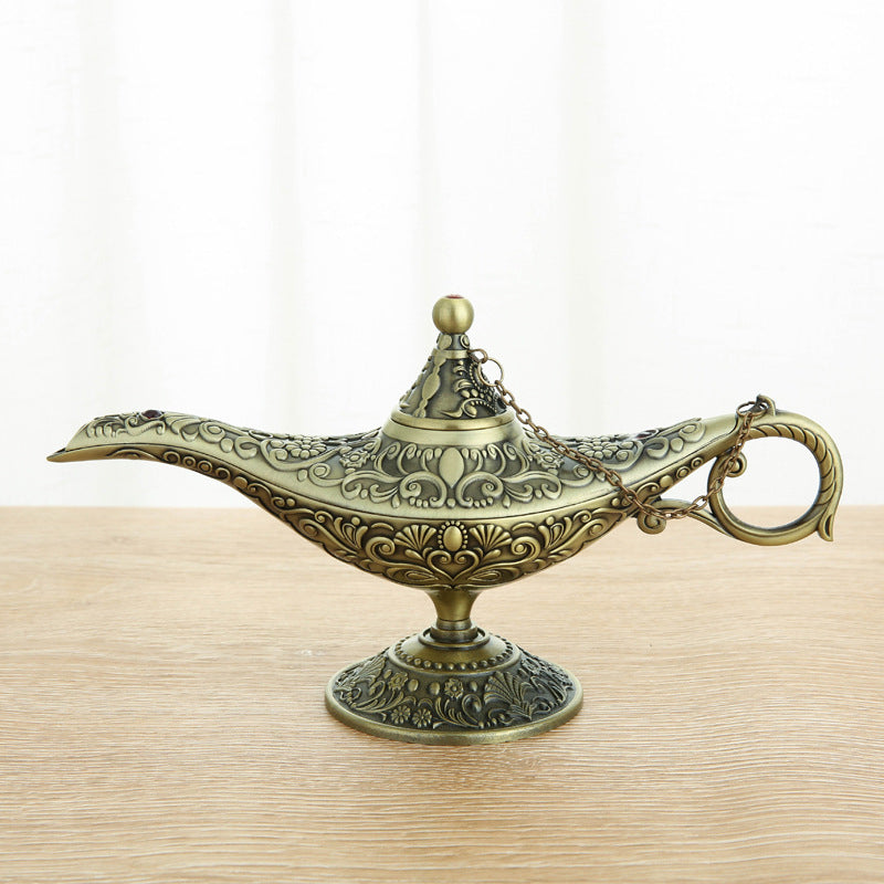 Magic Lamp 3D Embossed Zinc Alloy