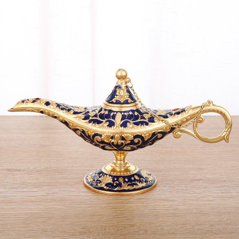 Magic Lamp 3D Embossed Zinc Alloy