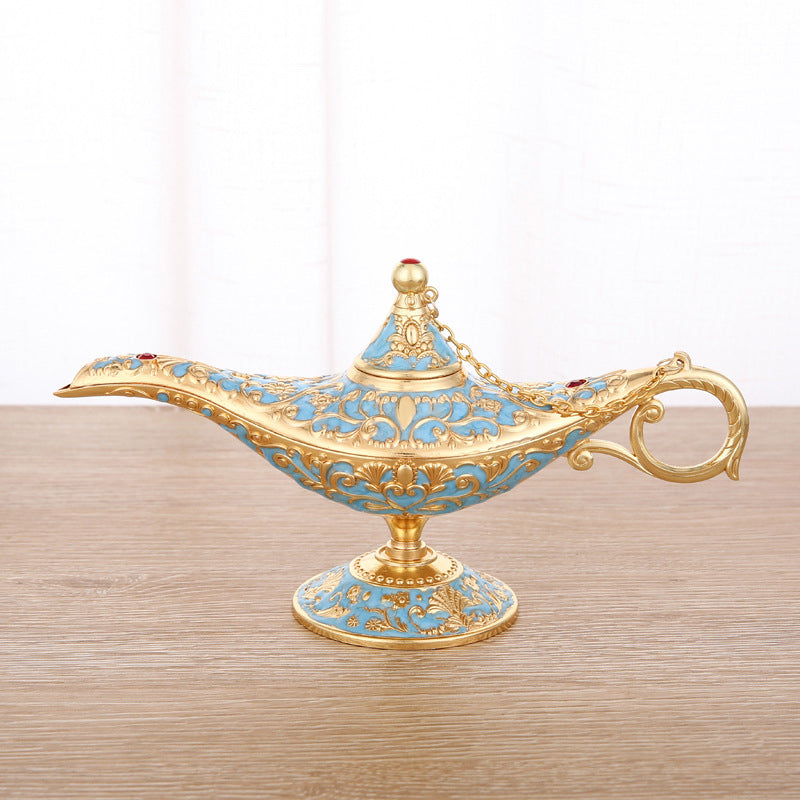 Magic Lamp 3D Embossed Zinc Alloy
