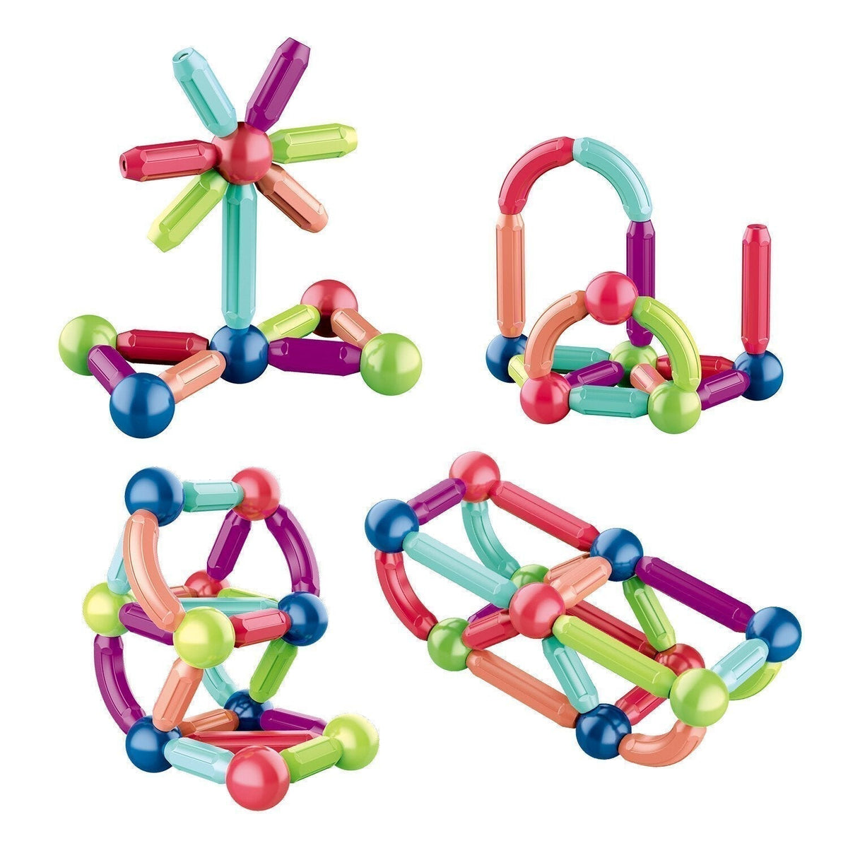 Magnetic Building Set Easy Connect BPA-Free STEM