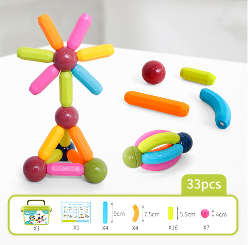Magnetic Building Set Easy Connect BPA-Free STEM