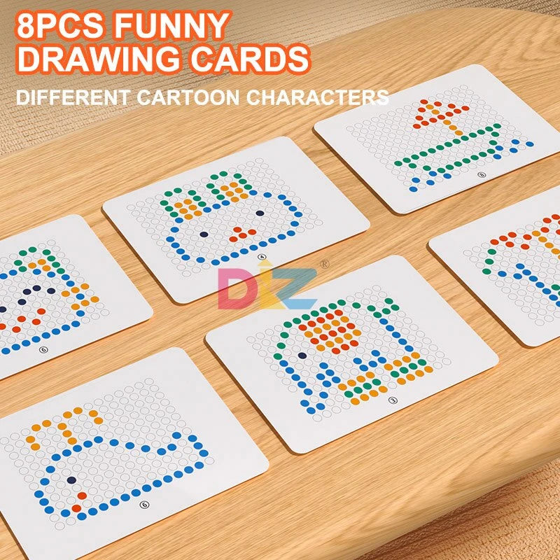Magnetic Drawing Board Bunny Design Instant Erase