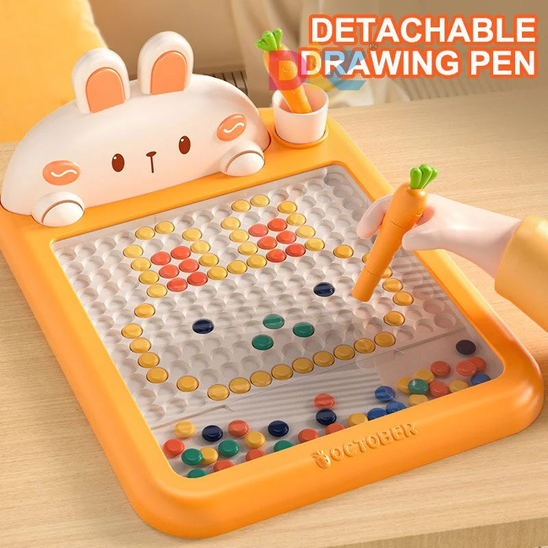 Magnetic Drawing Board Bunny Design Instant Erase