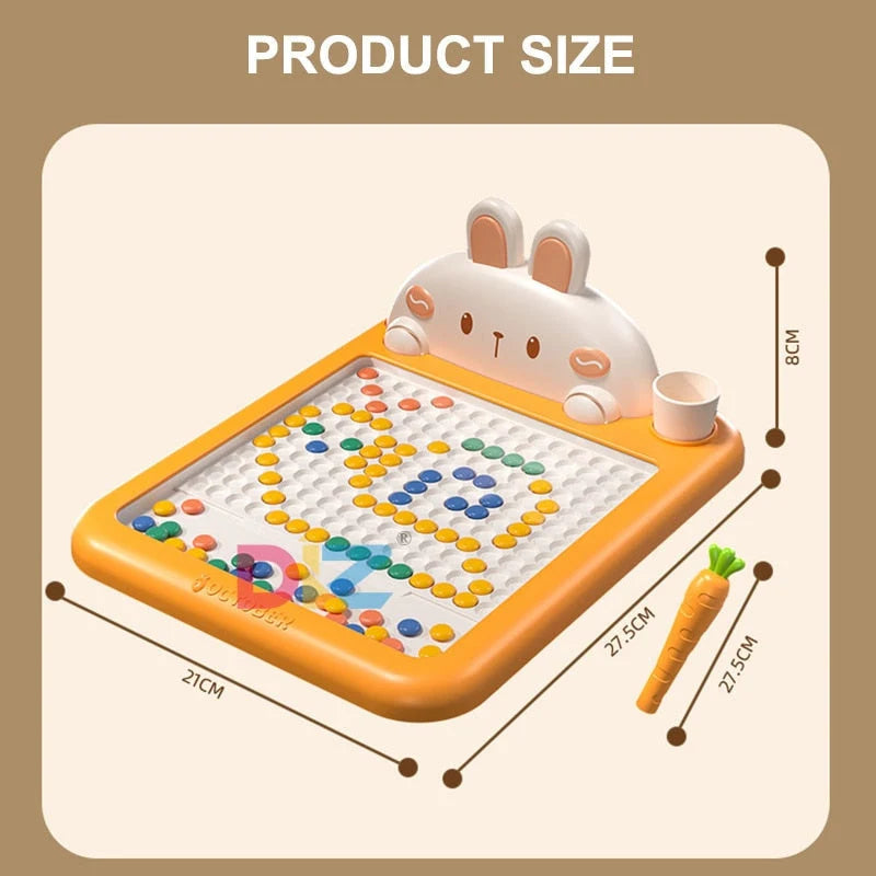 Magnetic Drawing Board Bunny Design Instant Erase