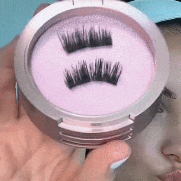 Magnetic False Lashes Glue-Free Stainless Steel Reusable