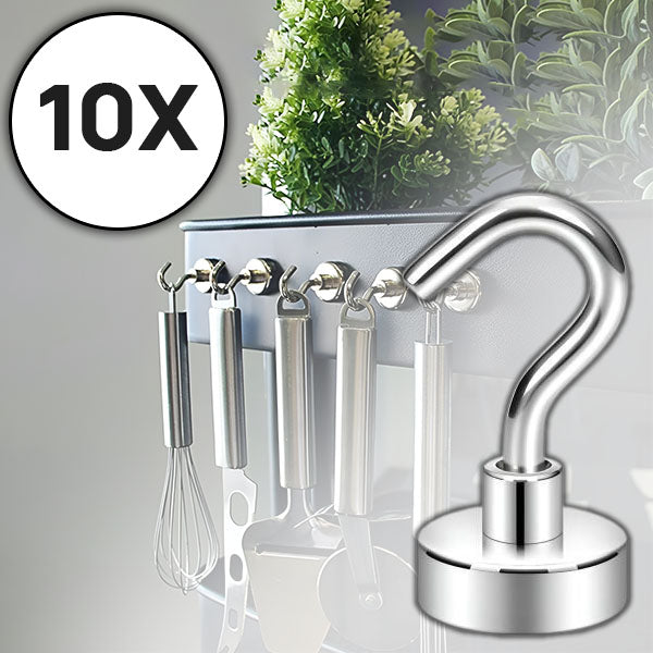 Magnetic Hooks Strong Hold 22 Lbs