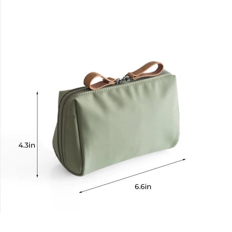 Makeup Bag Padded Nylon Spacious Interior