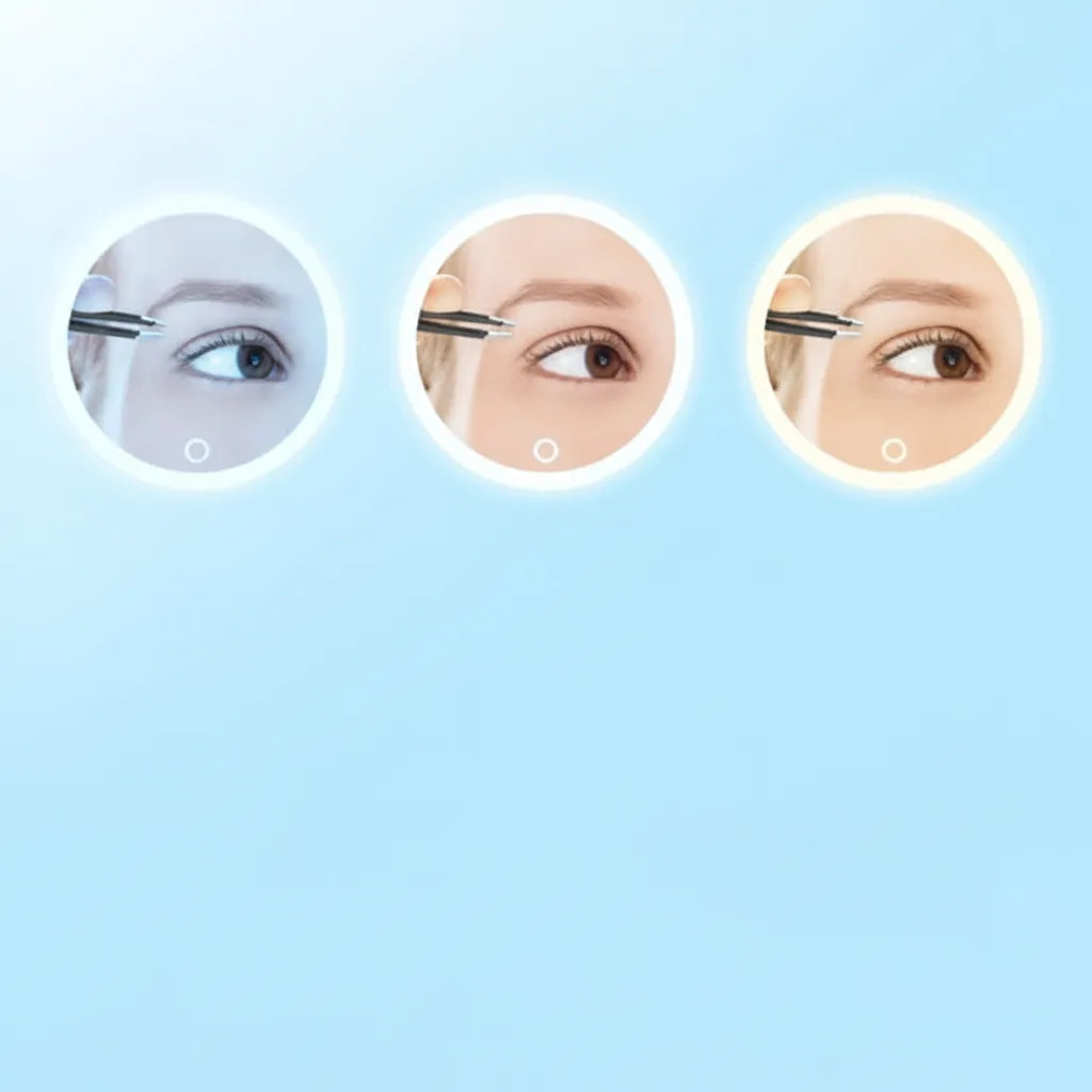 Makeup Mirror 30x Magnification Dimmable LED