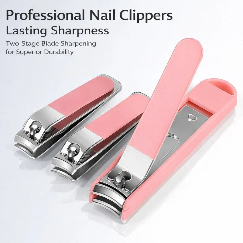 Manicure Set Precision Stainless Steel Hard Shell Travel Case