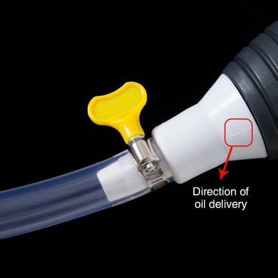 Manual Siphon Pump Large-Caliber 2-Meter Hoses Fuel & Water
