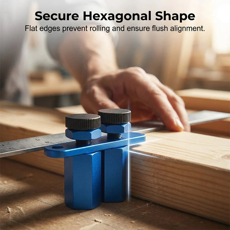 Marking Square Aluminum Adjustable Locking Screw