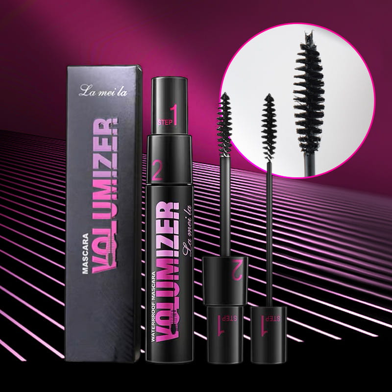 Mascara 2-In-1 Dual Wands Lengthening & Volumizing