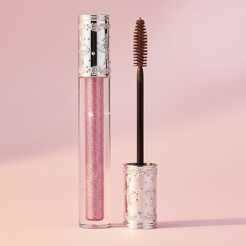Mascara Instant Curl Waterproof Glitter Finish