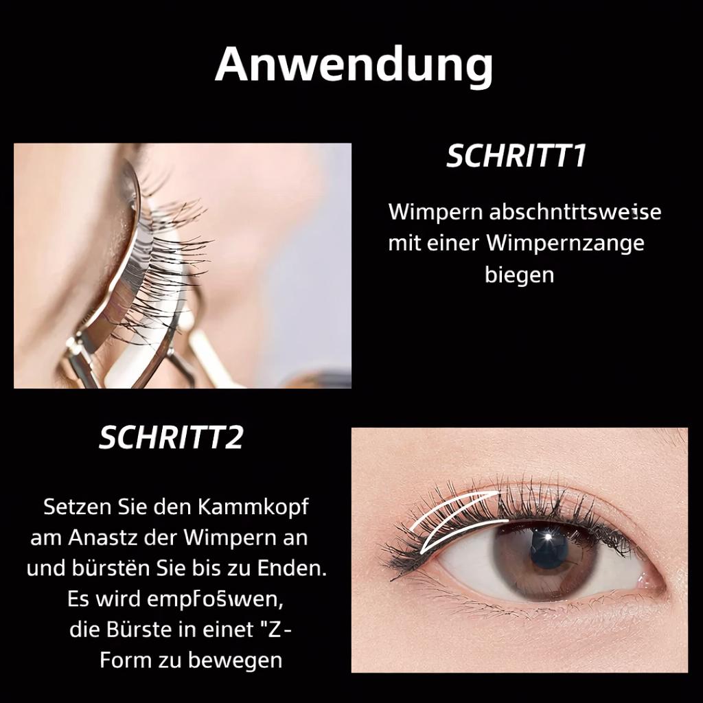 Mascara Lengthening & Volumizing Waterproof Set of 2