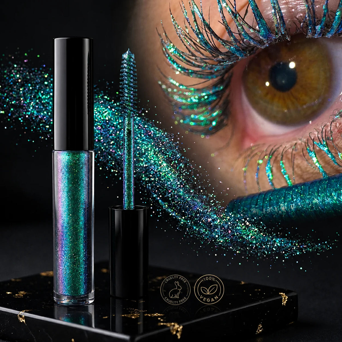 Mascara Topper Color-Changing Waterproof Vegan