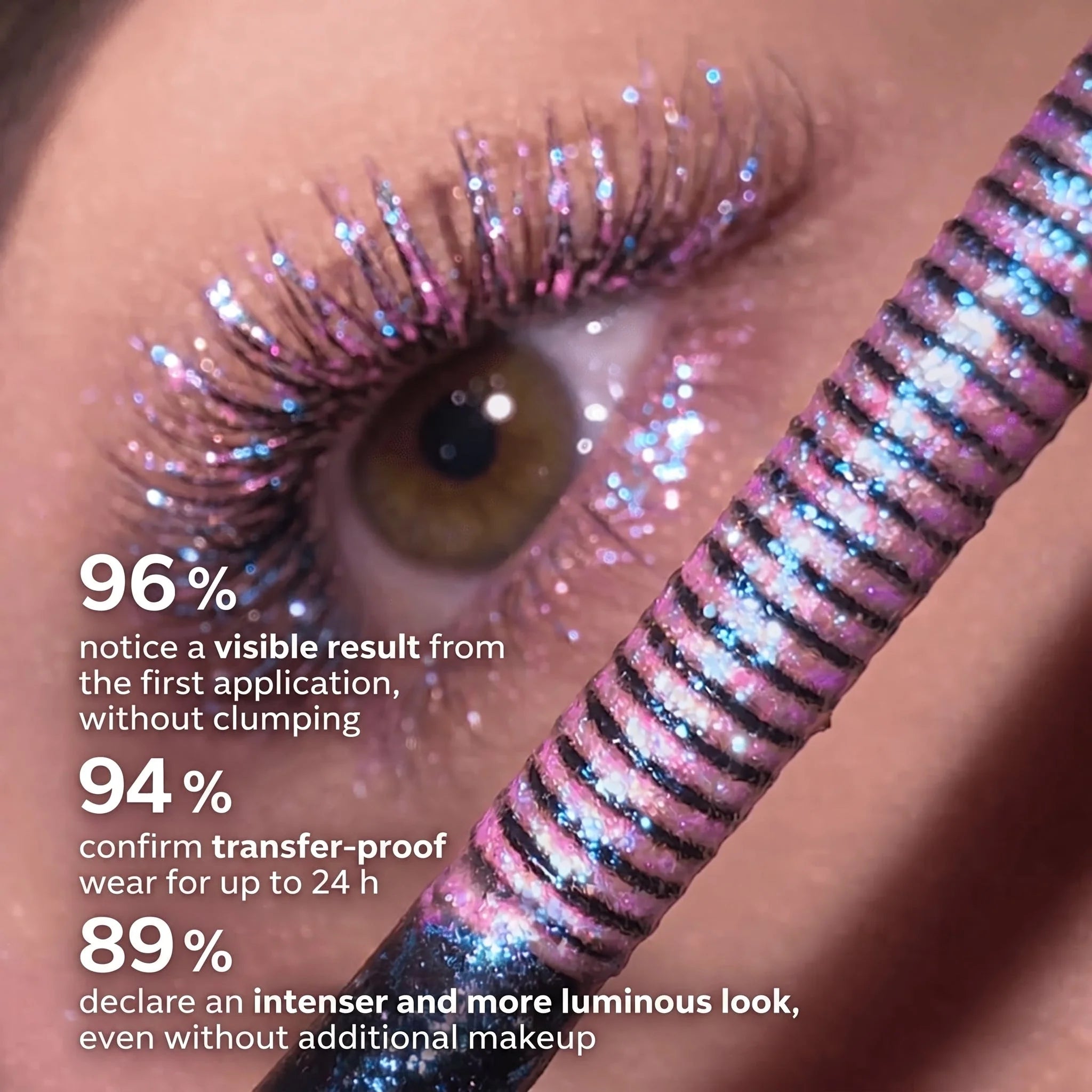 Mascara Topper Color-Changing Waterproof Vegan