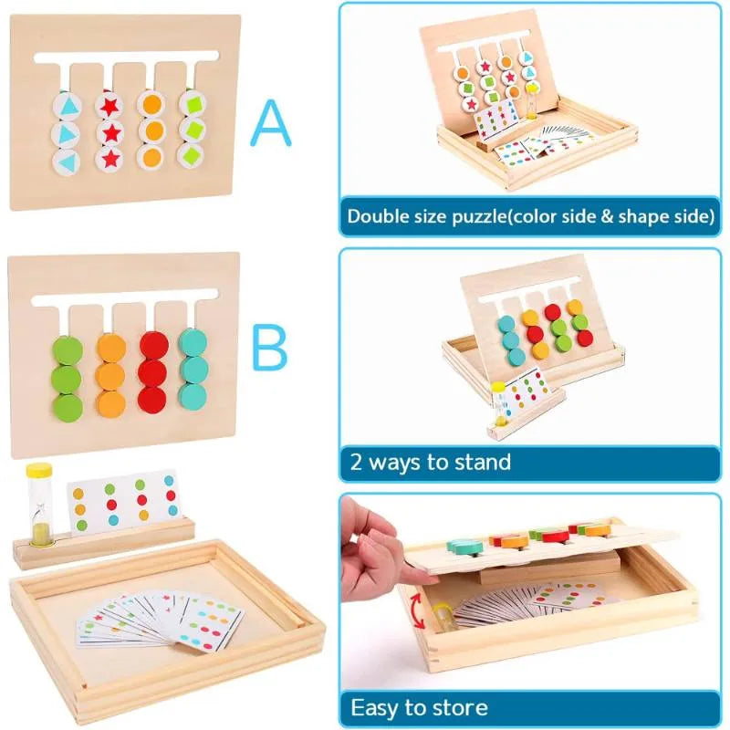 Matching Puzzle Screen-Free Cognitive Development