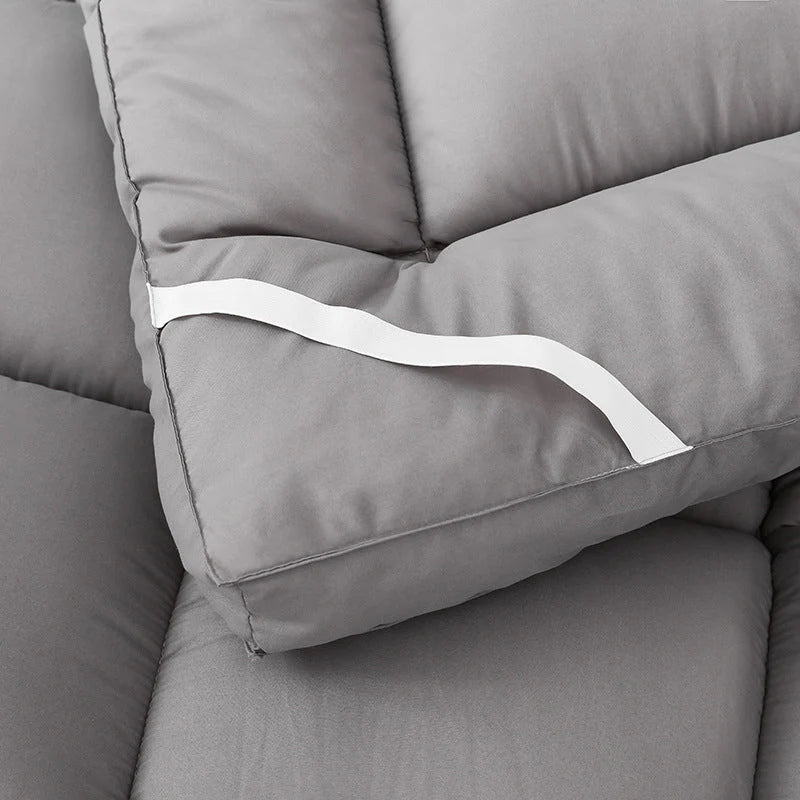 Mattress Topper Box-Quilted All-Season Elastic Corners