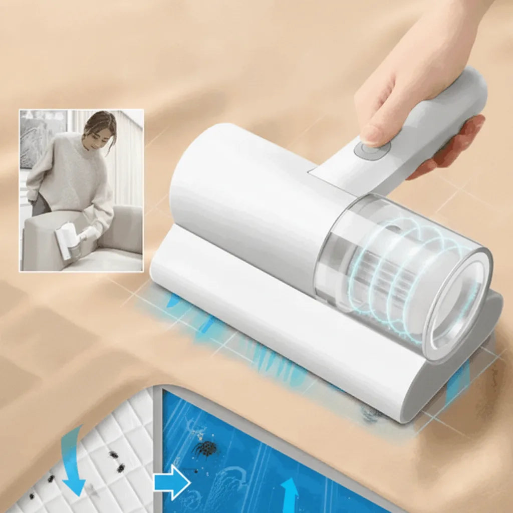 Mattress Vacuum Powerful Suction HEPA & UV Light