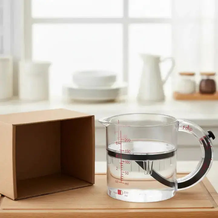 Measuring Cup Printed Scale Controlled Pour Spout Dishwasher Safe