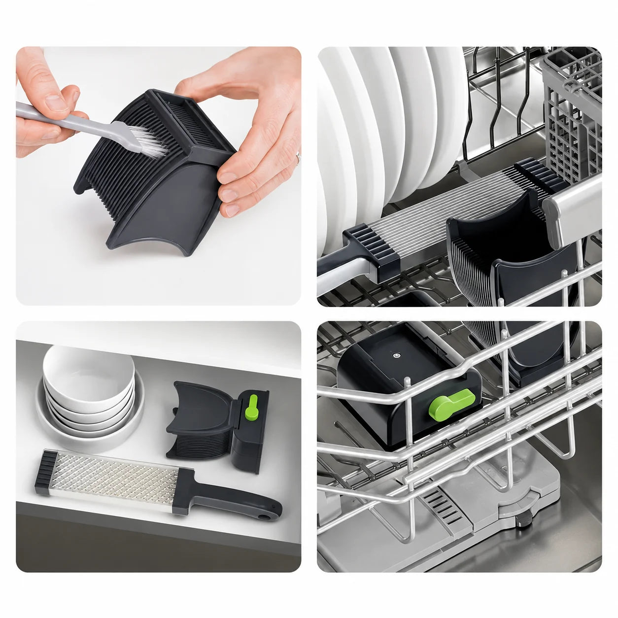 Meat Slicer Set Stainless Steel Comb Blade Guide