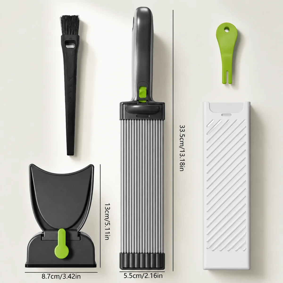 Meat Slicer Set Stainless Steel Comb Blade Guide