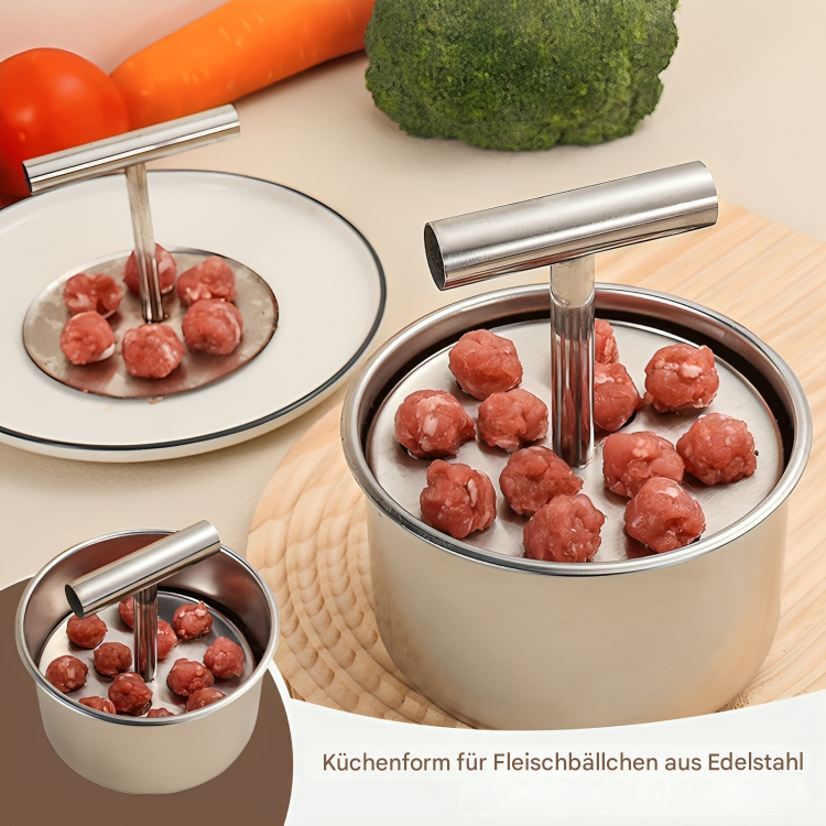 Meatball Maker Stainless Steel Non-Slip Handle