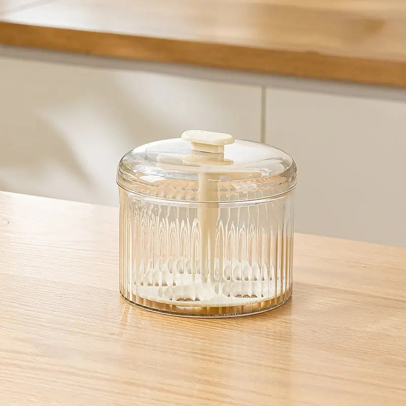 Meatball Press Glass Container Uniform Meatballs
