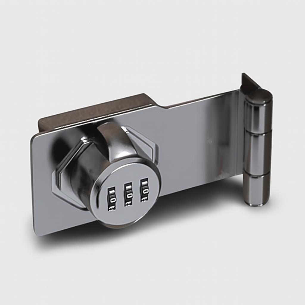 Mechanical Combination Door Lock Keyless Battery-Free Zinc Alloy