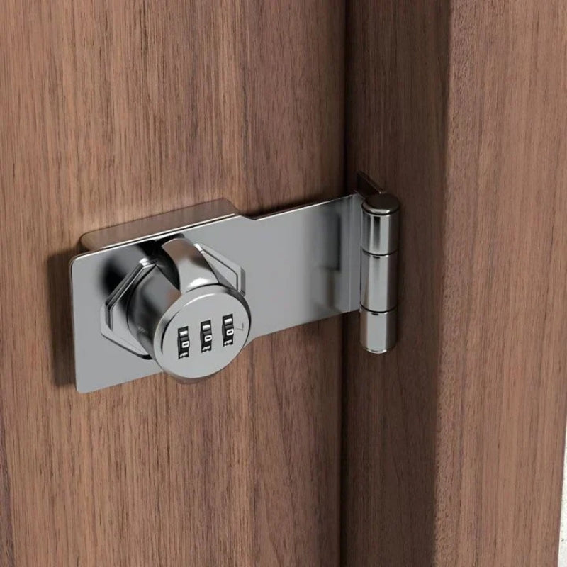 Mechanical Combination Door Lock Keyless Battery-Free Zinc Alloy